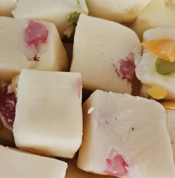 Tutti Frutti Soft Nougat Luxury Hand Made Sweets The Fudge Factory